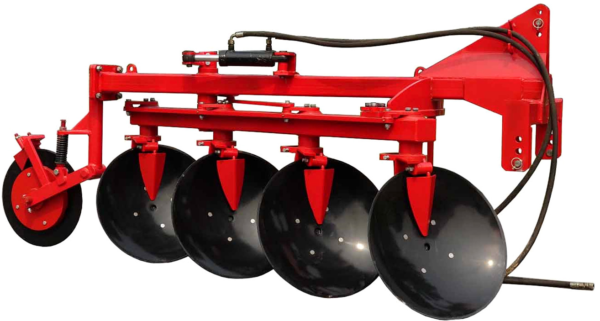 Two-way disc plough