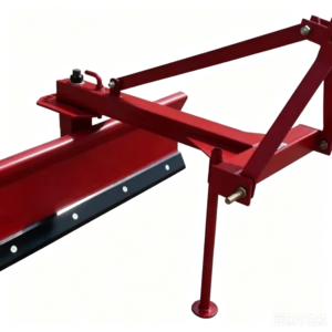 Tractor-mounted land scraper farm land leveling machine
